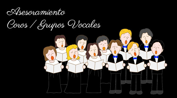 Asesoramiento a Coros y Grupos Vocales