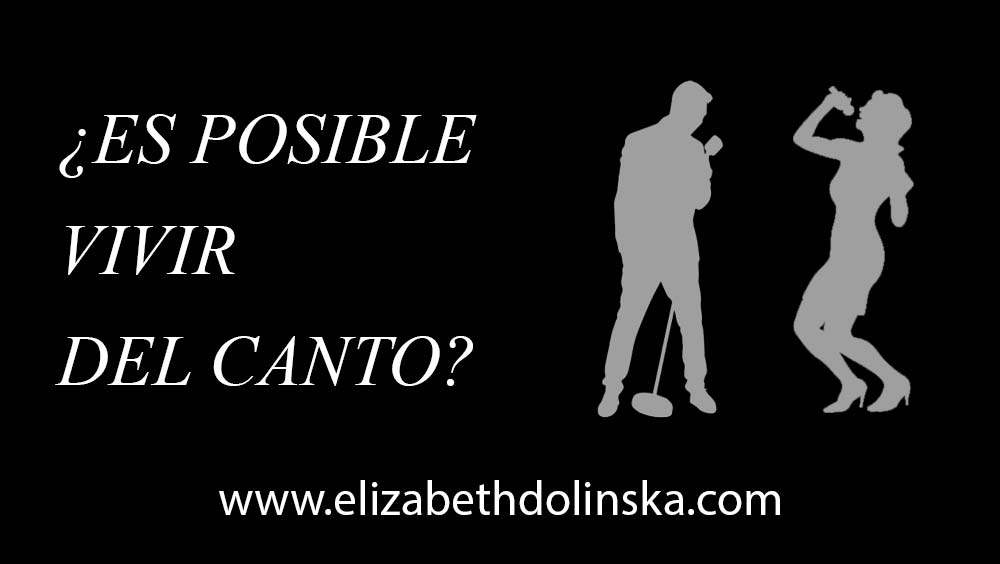 vivir del canto